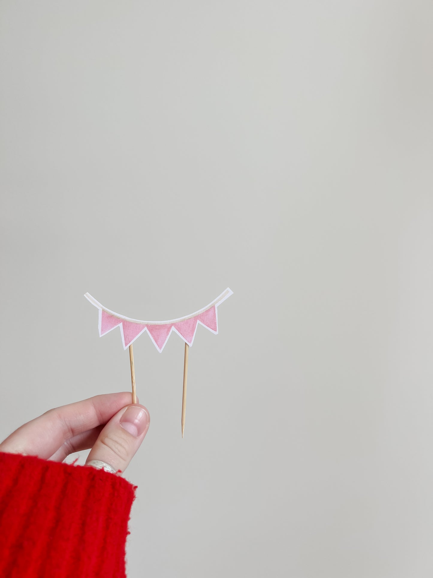 Pink Carnival Cupcake Toppers