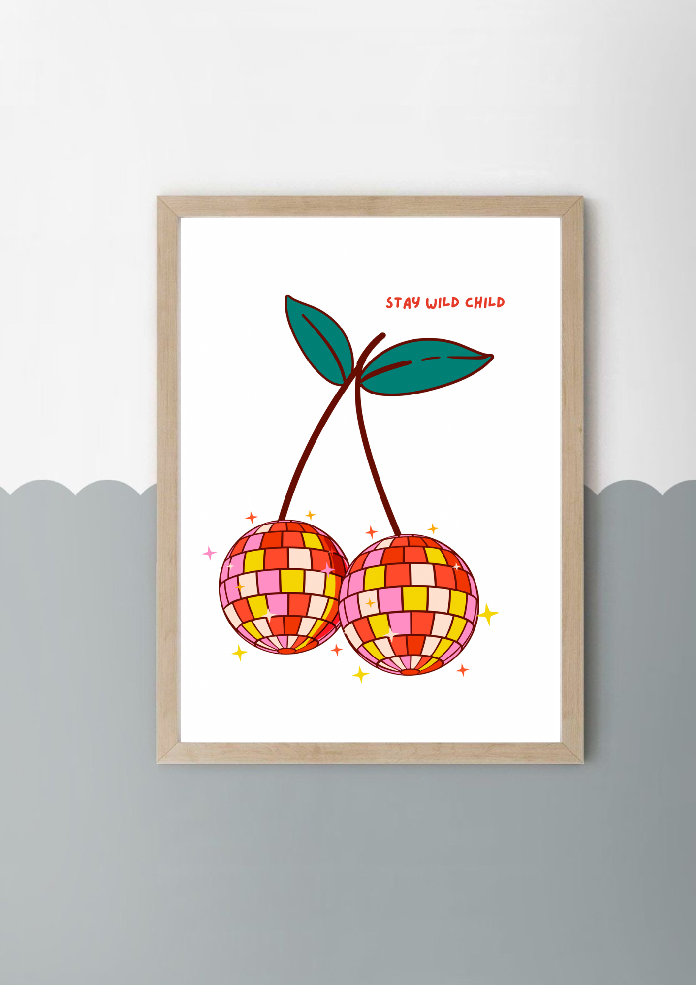 Stay Wild Child Print