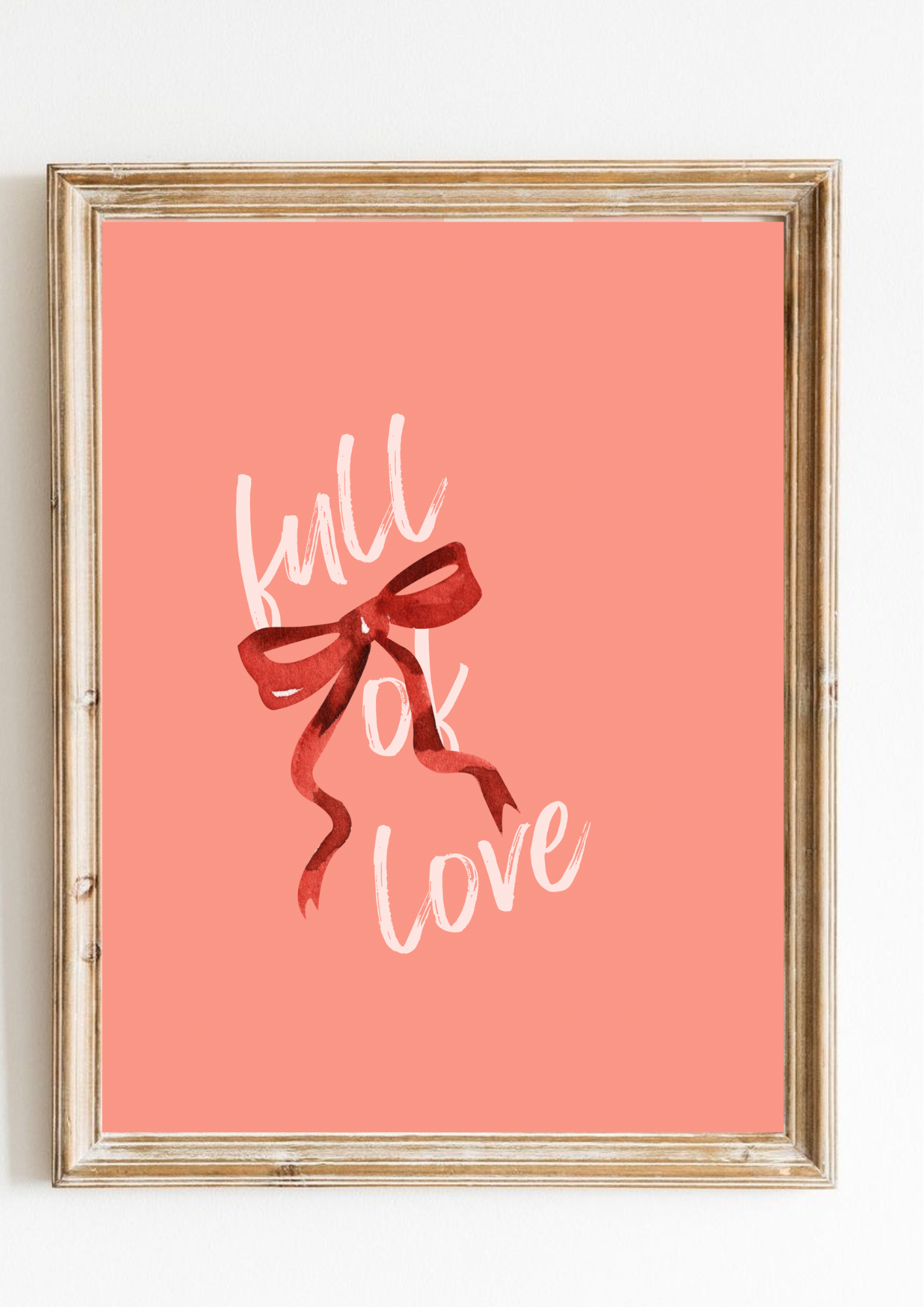 Full of Love Print