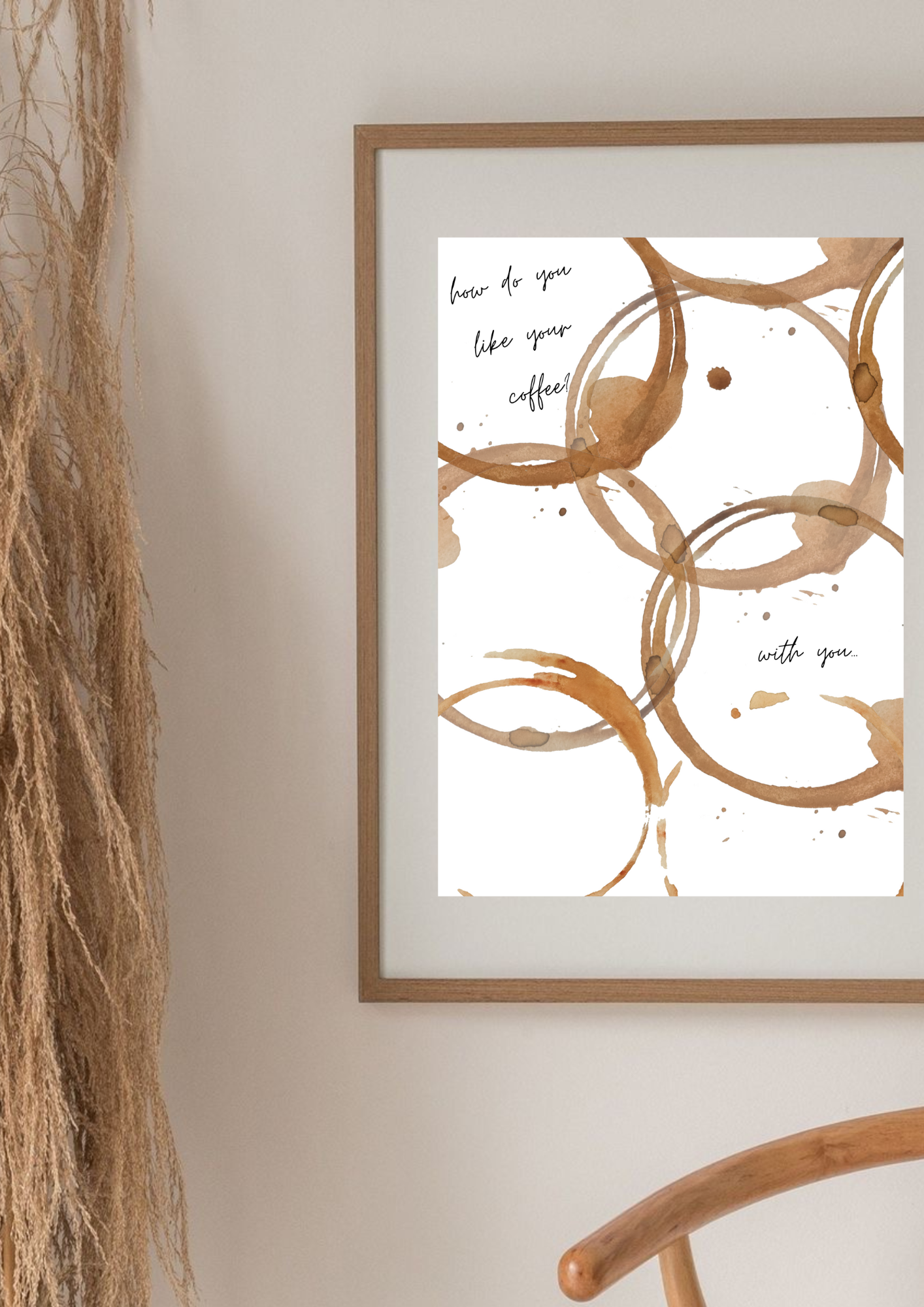 Coffee With You Print