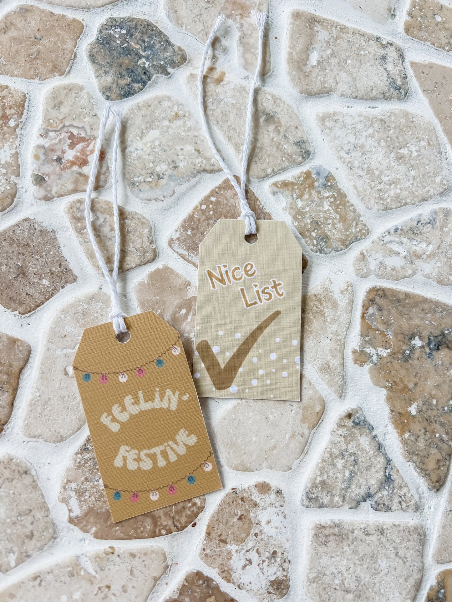 Christmas Tags - Coloured