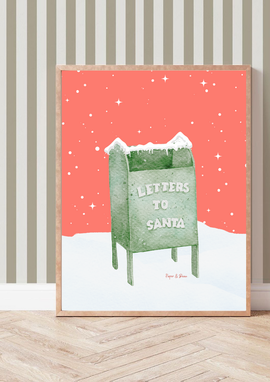 Letters to Santa Print