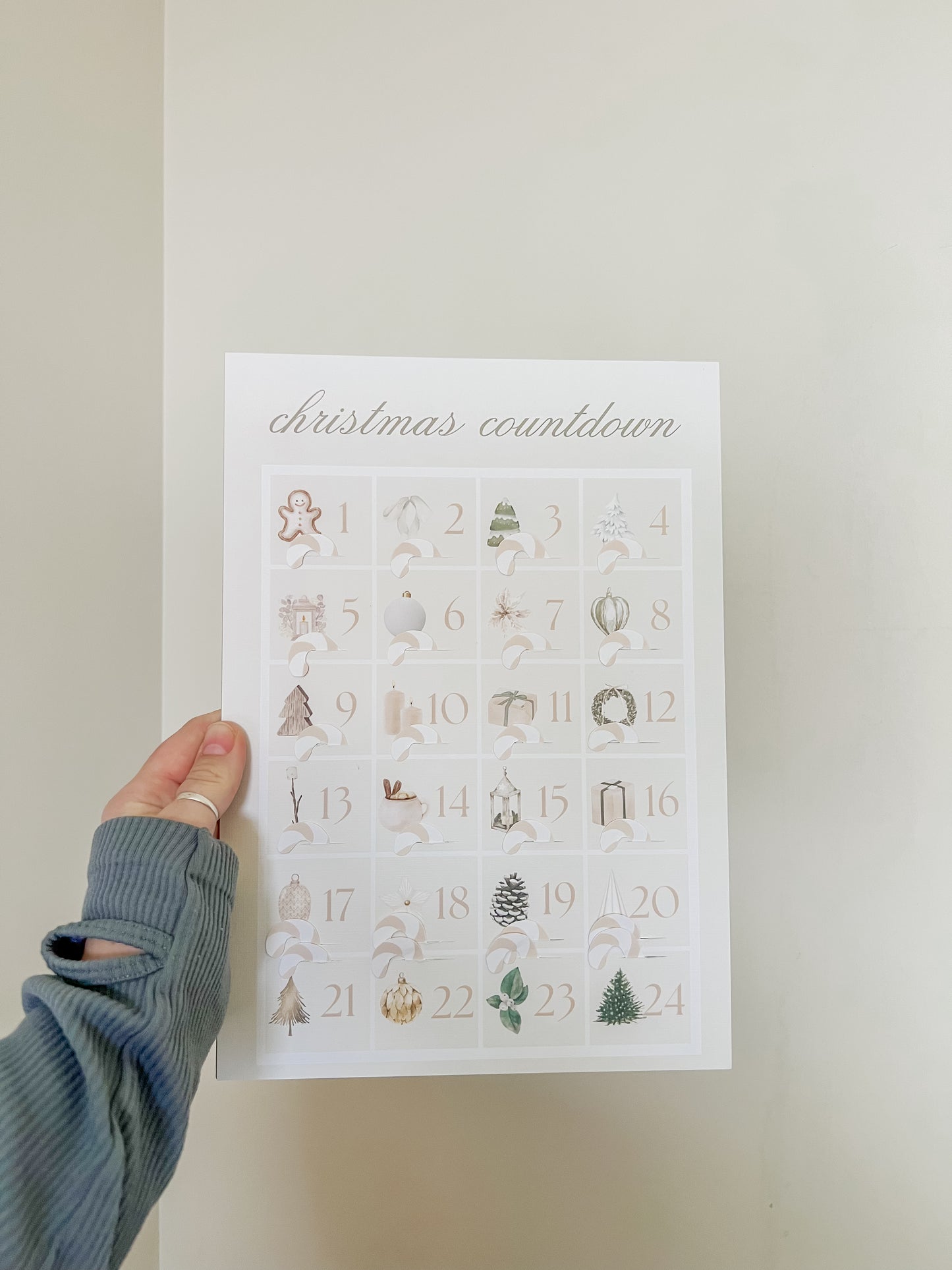 Christmas Countdown Print