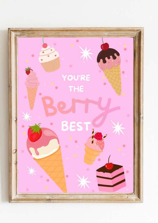 Berry Best Print