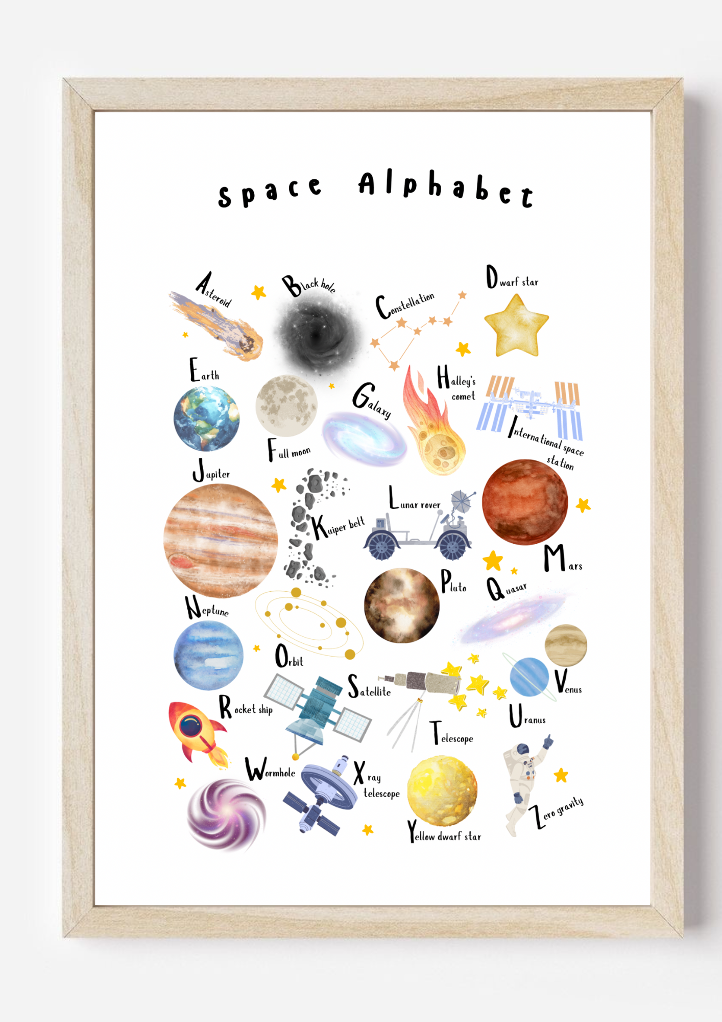 Space Alphabet