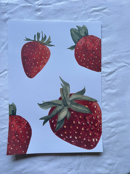 Very Berry Print (RED) - SECONDS