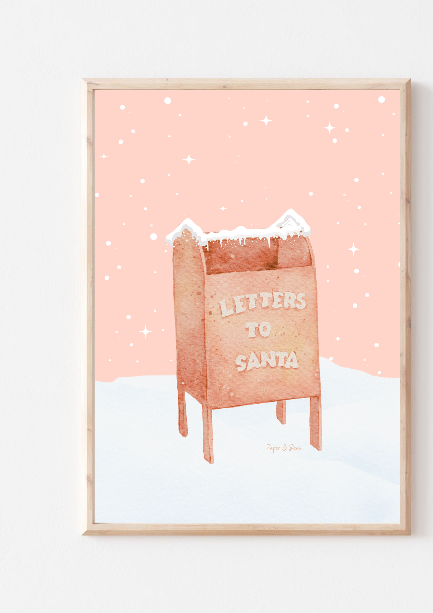 Letters to Santa Print