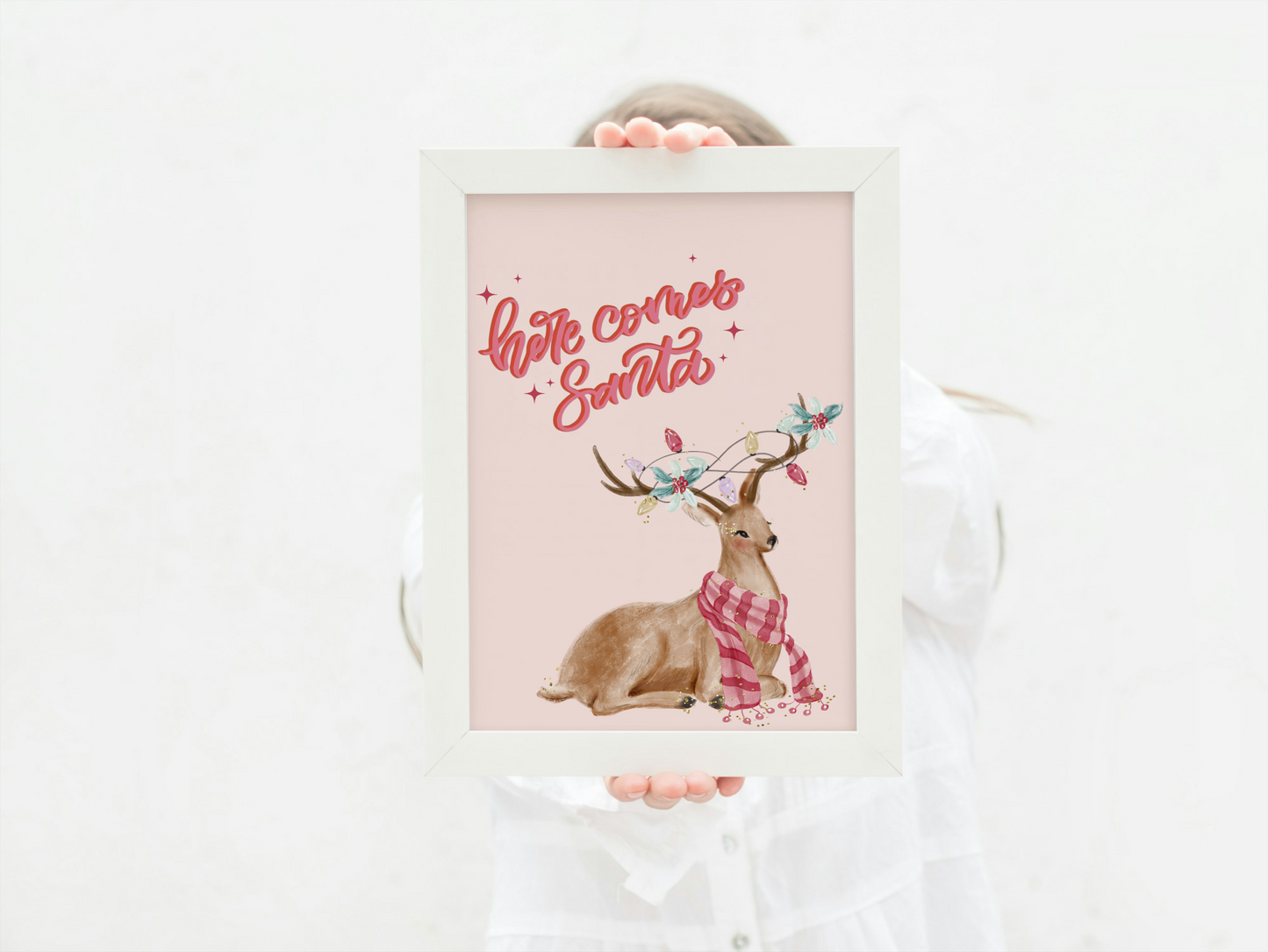 Here Comes Santa Print