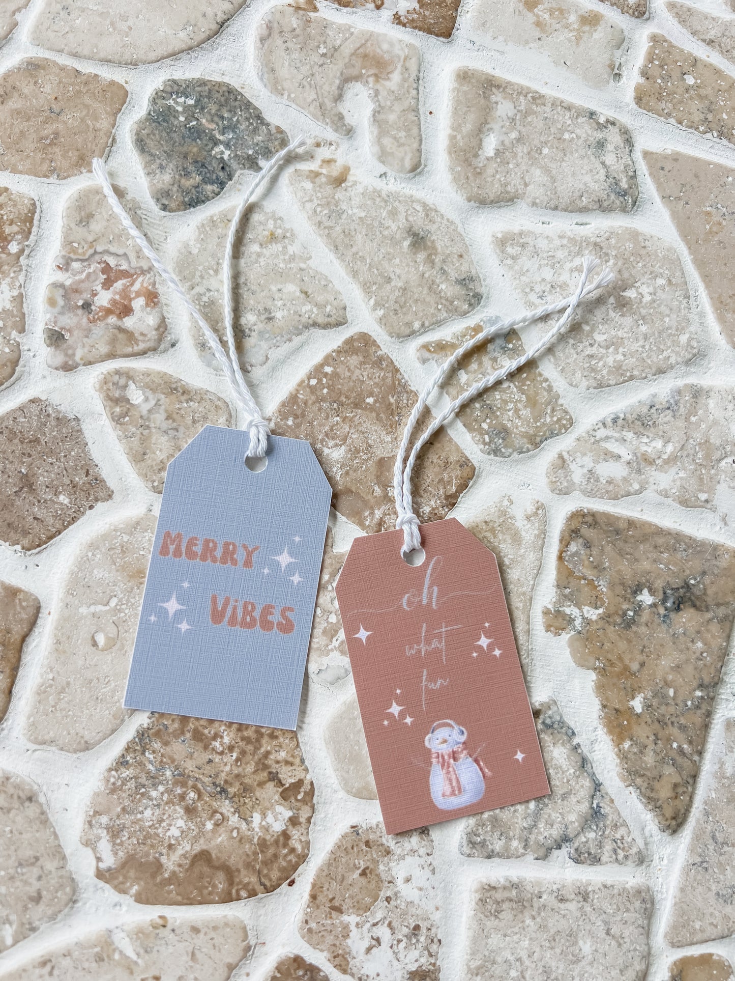 Christmas Tags - Coloured