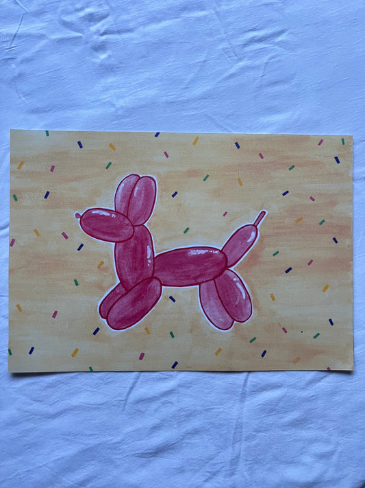 Unreleased Print - Sprinkle Dog