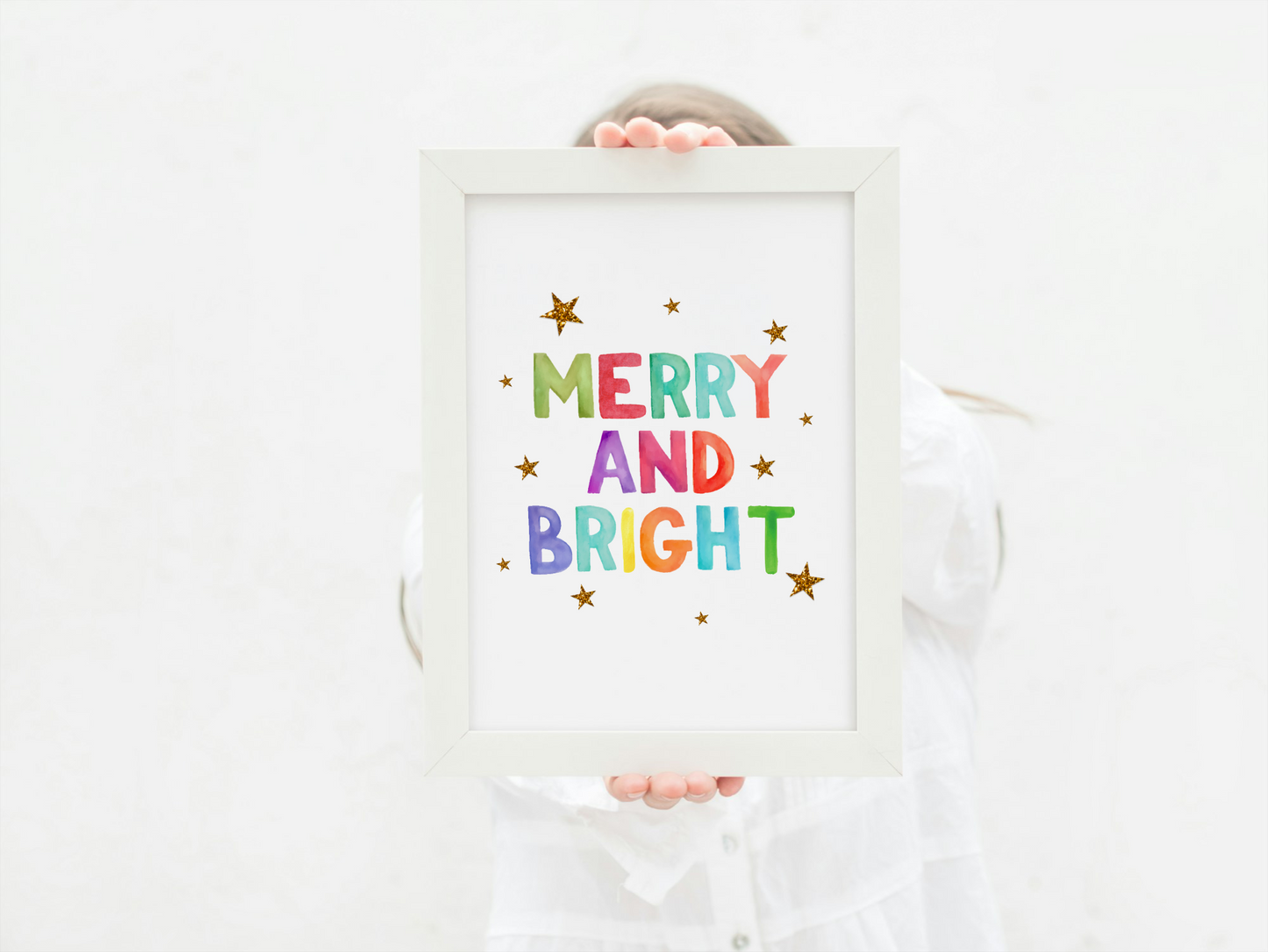 Merry and Bright Print