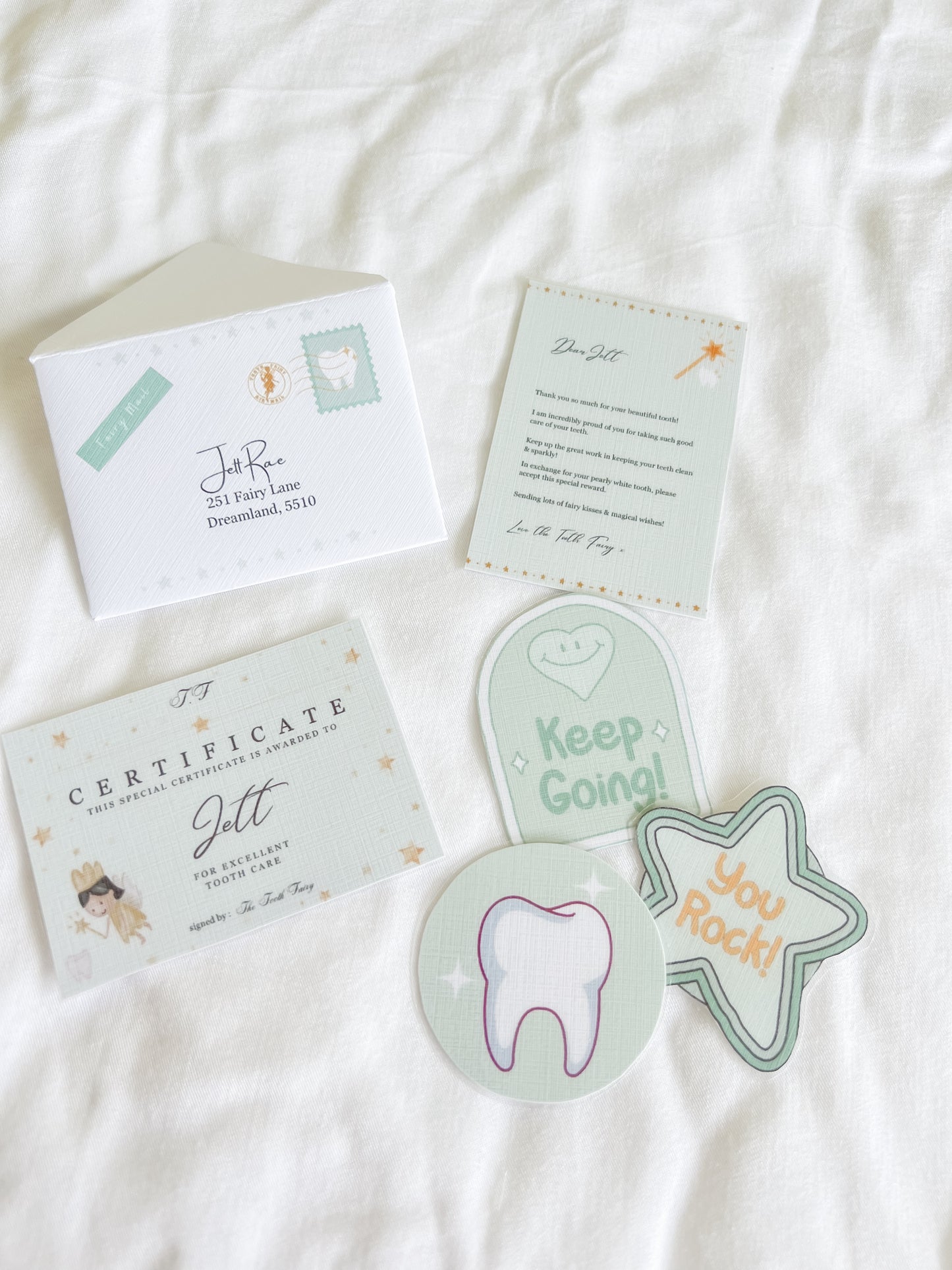 Miniature Tooth Fairy Mail