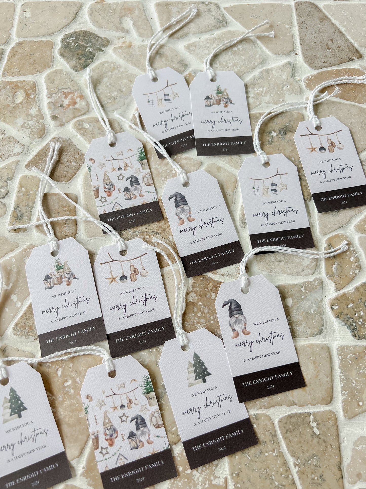 Christmas Gift Tags - Neutral