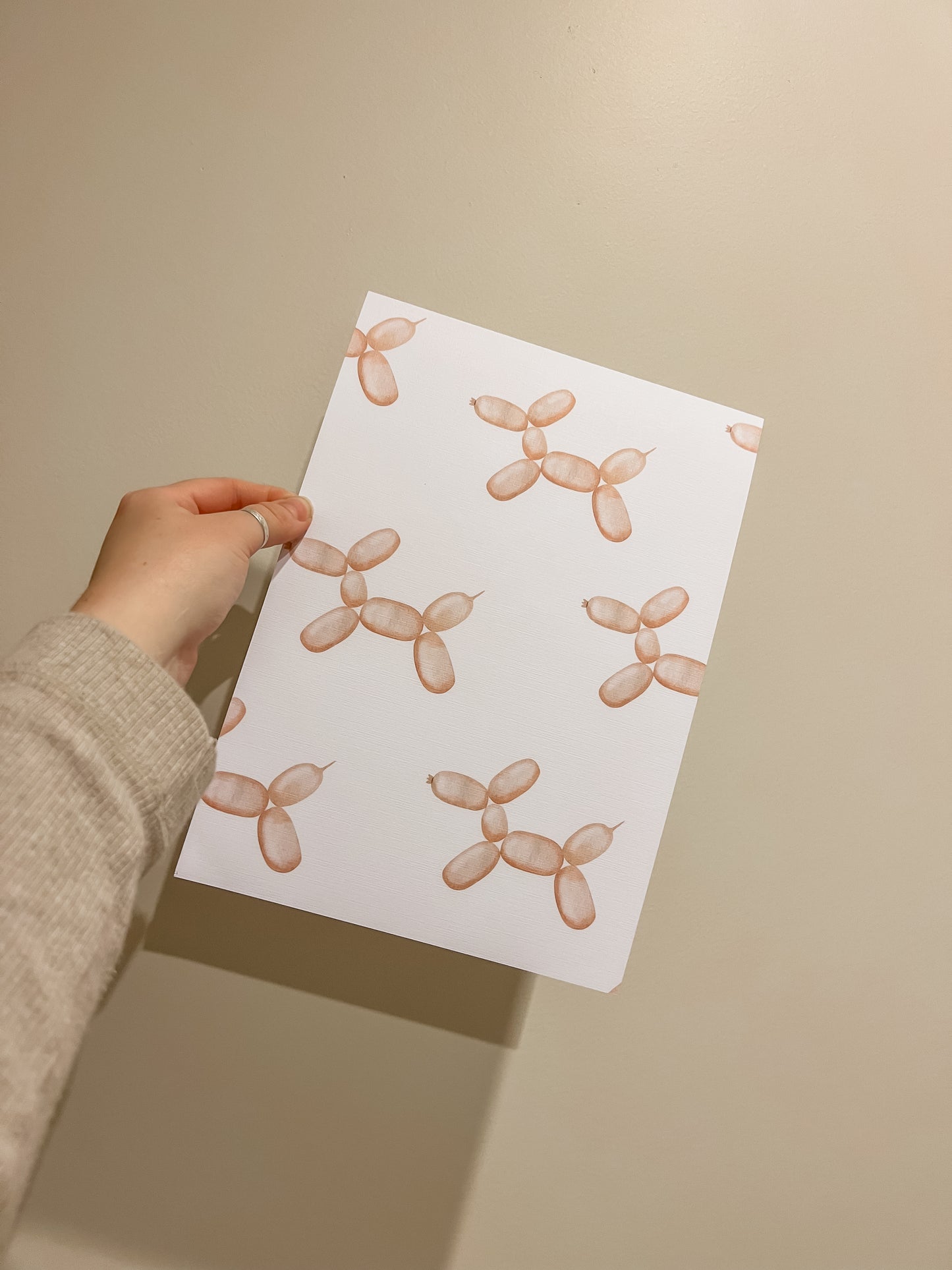 Balloon Dog Print