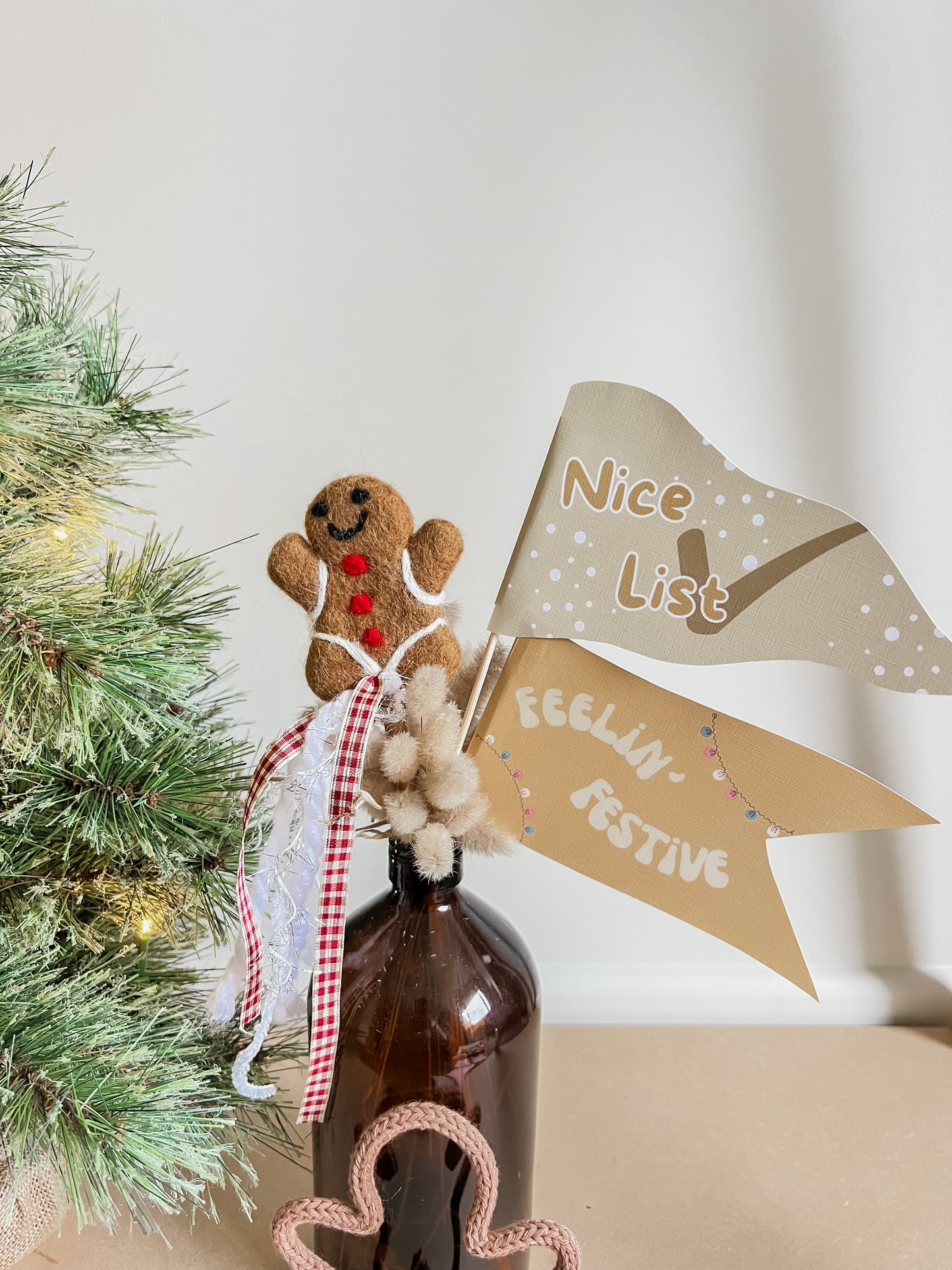 Christmas Pennant Flags