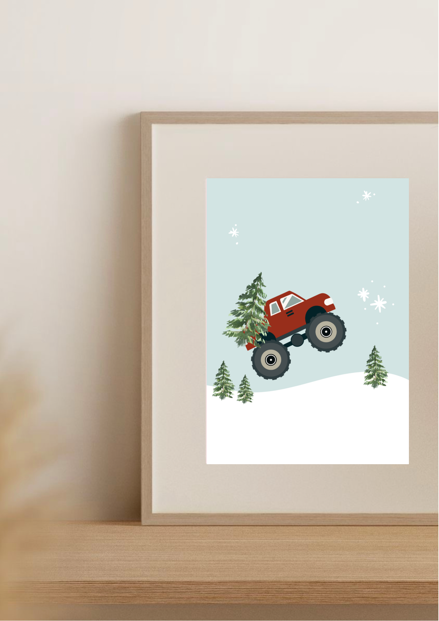 Monster Truck Print