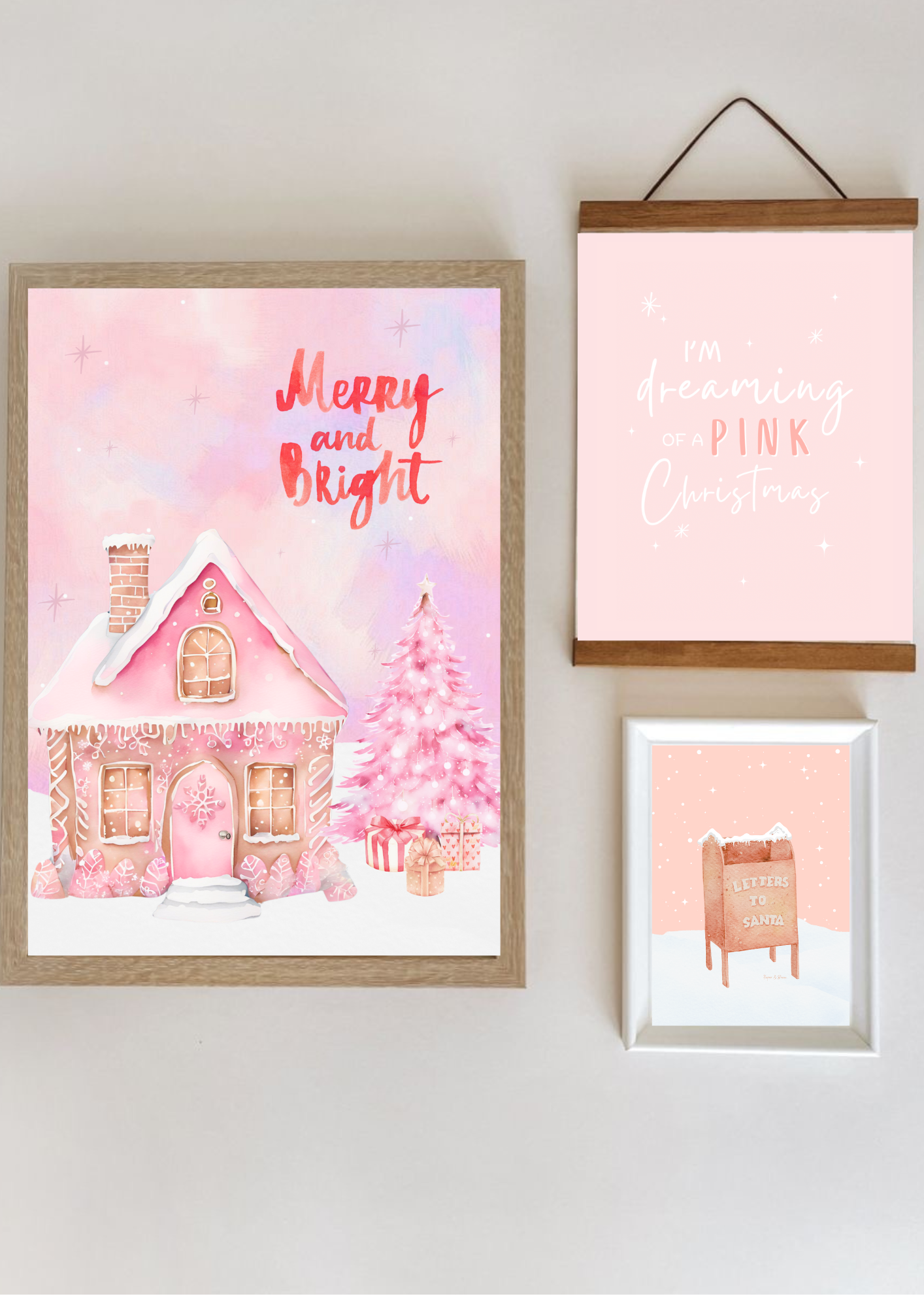 Merry and Bright Print