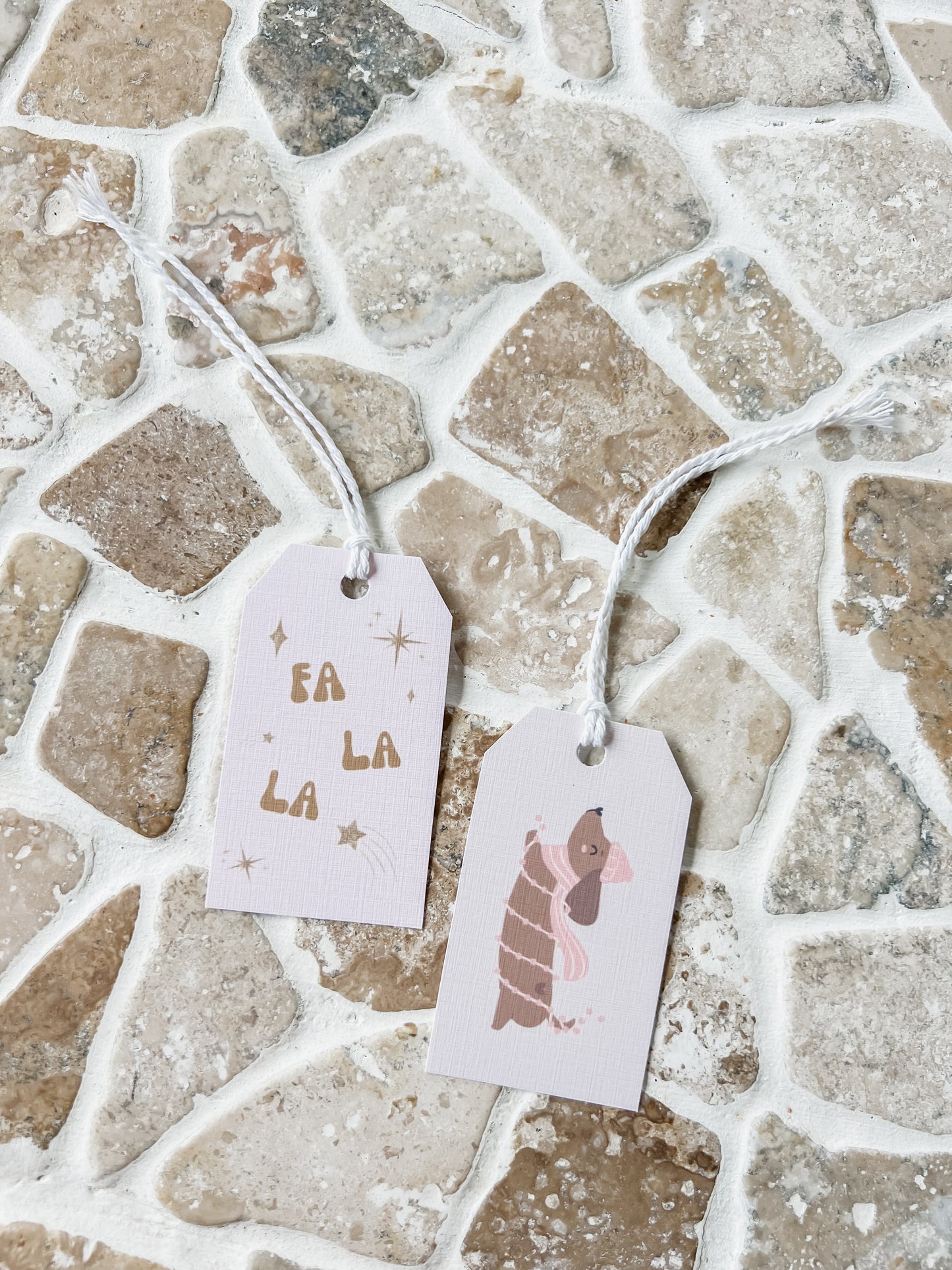 Christmas Tags - Coloured