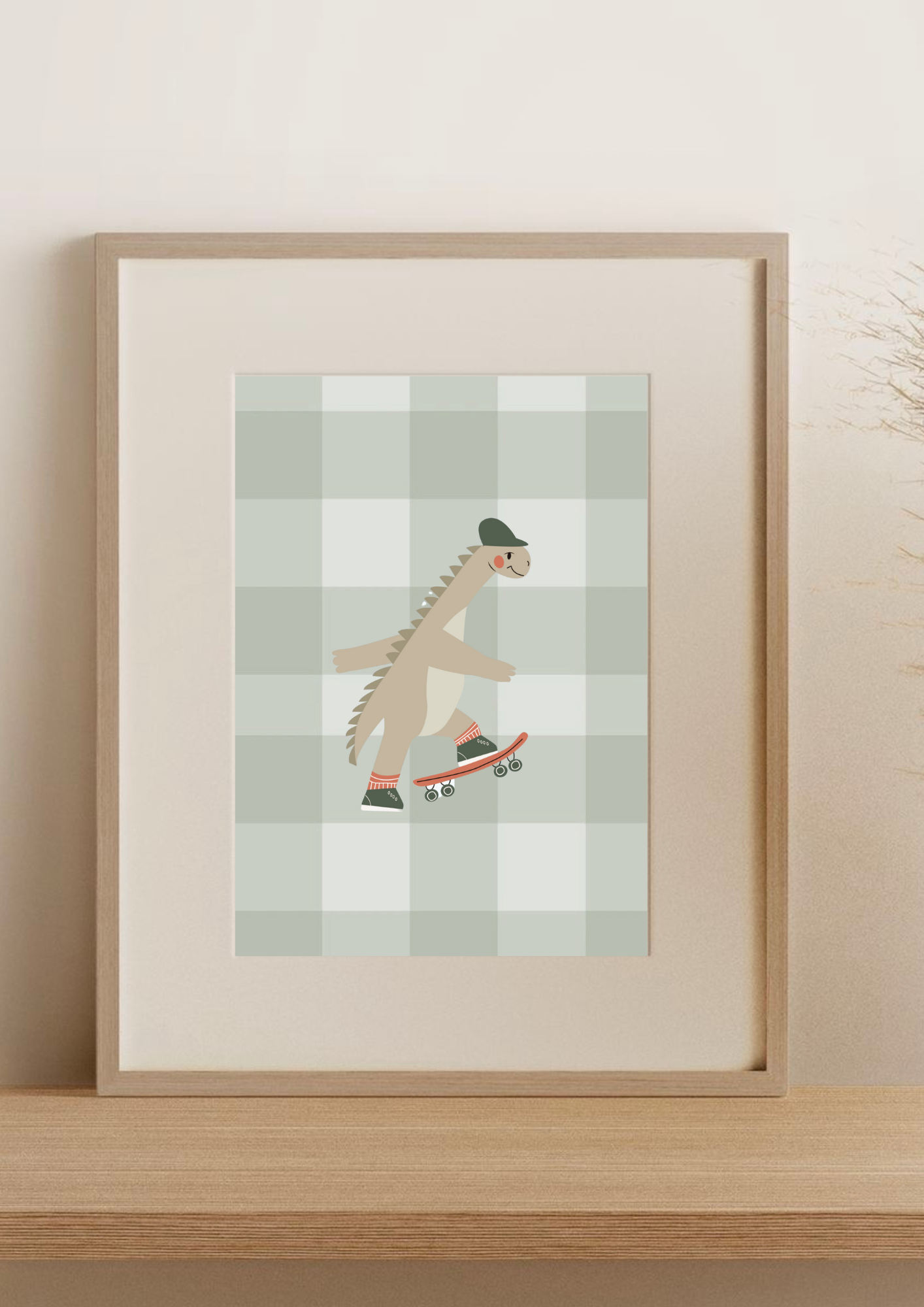 Skater Dino