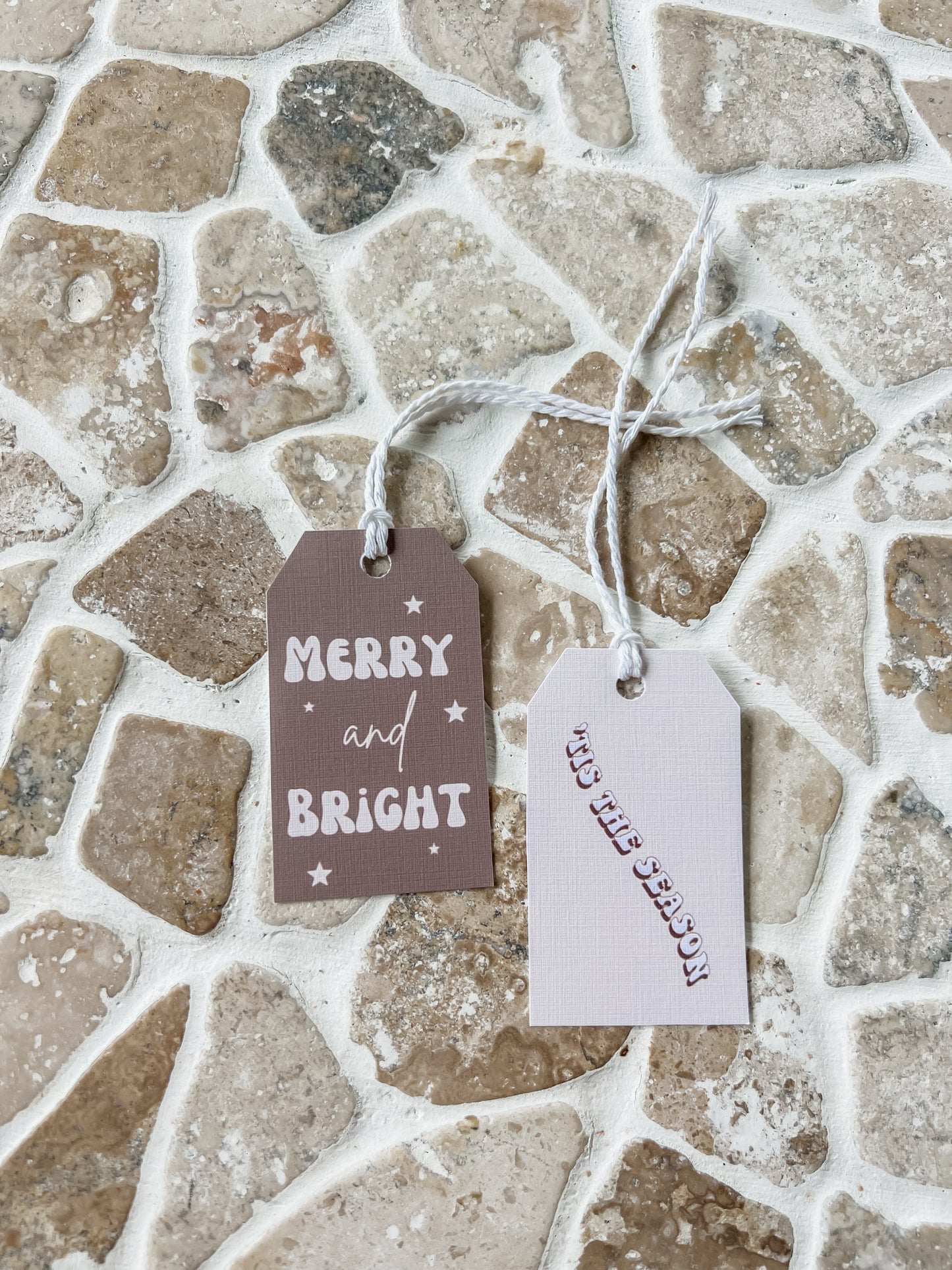 Christmas Tags - Coloured