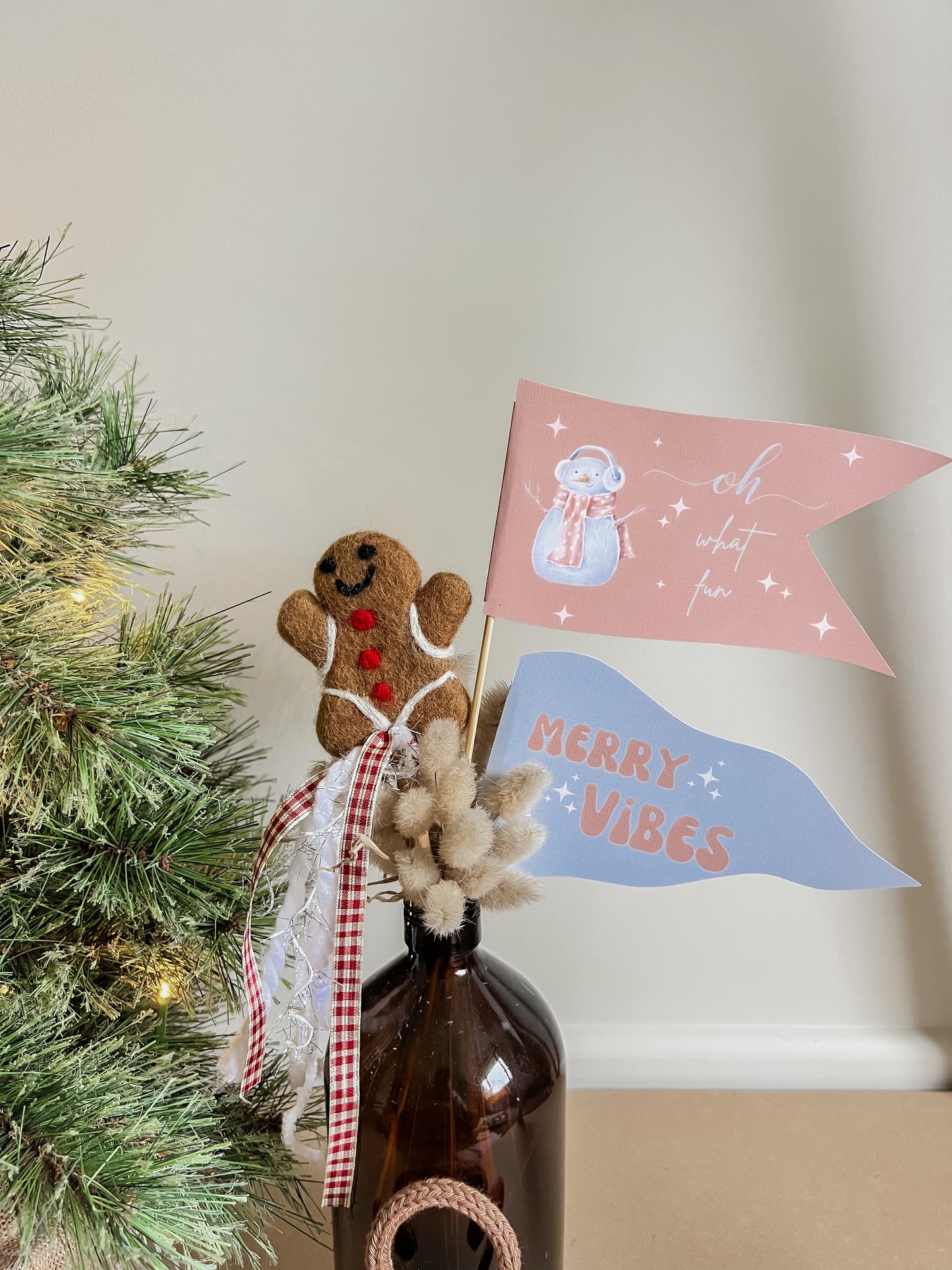 Christmas Pennant Flags