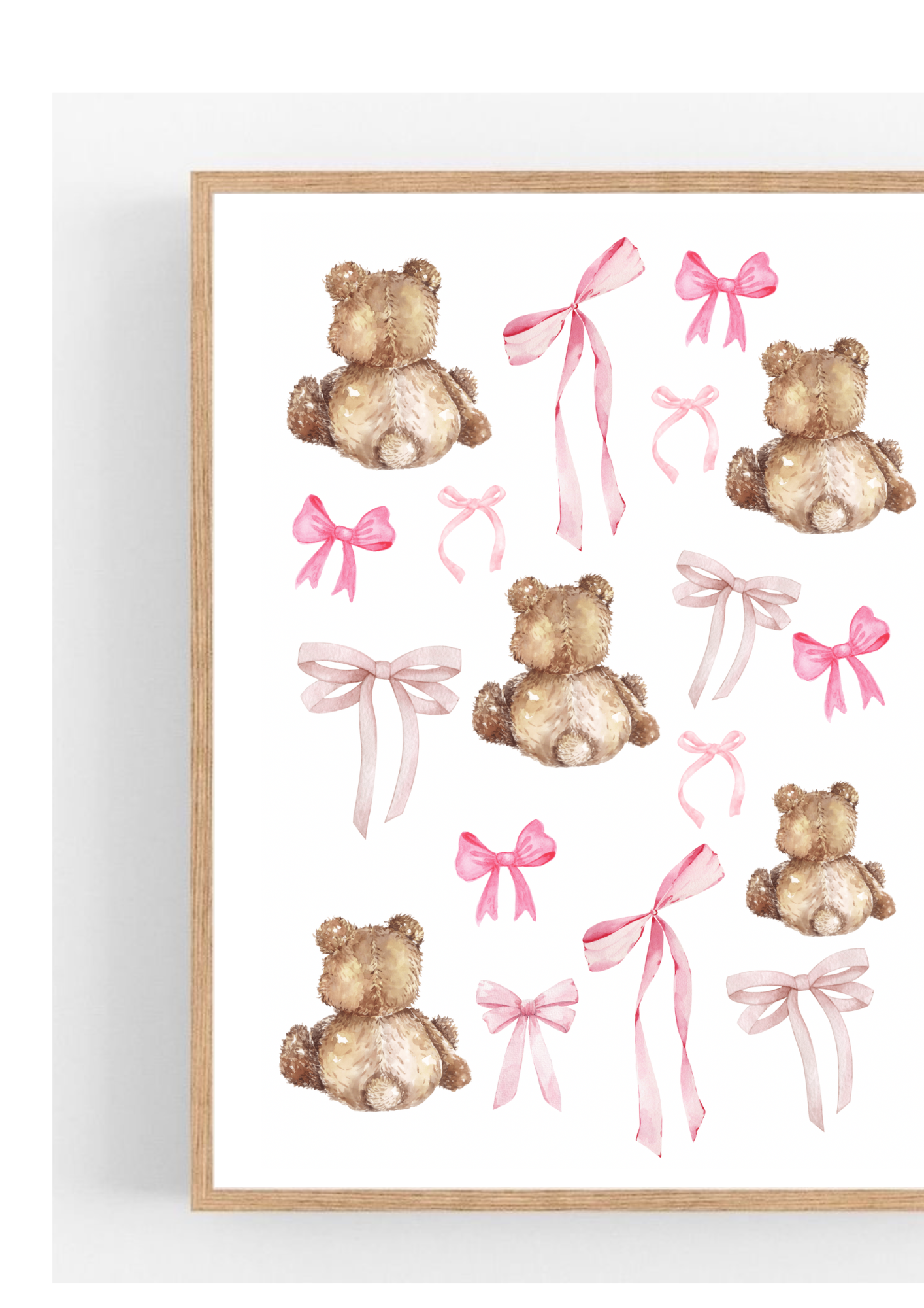 Bears & Bows Print