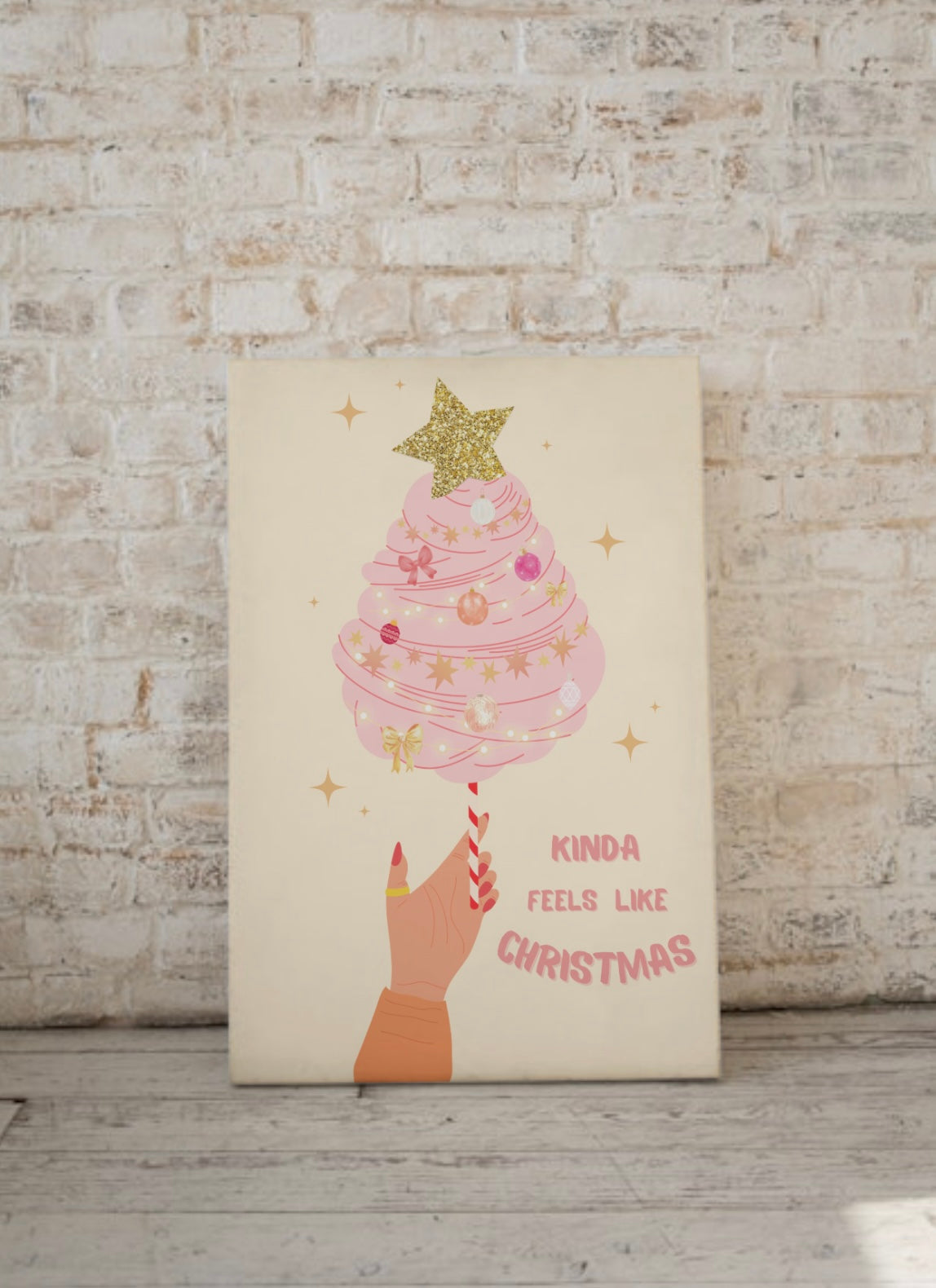 Candy Floss Tree Print