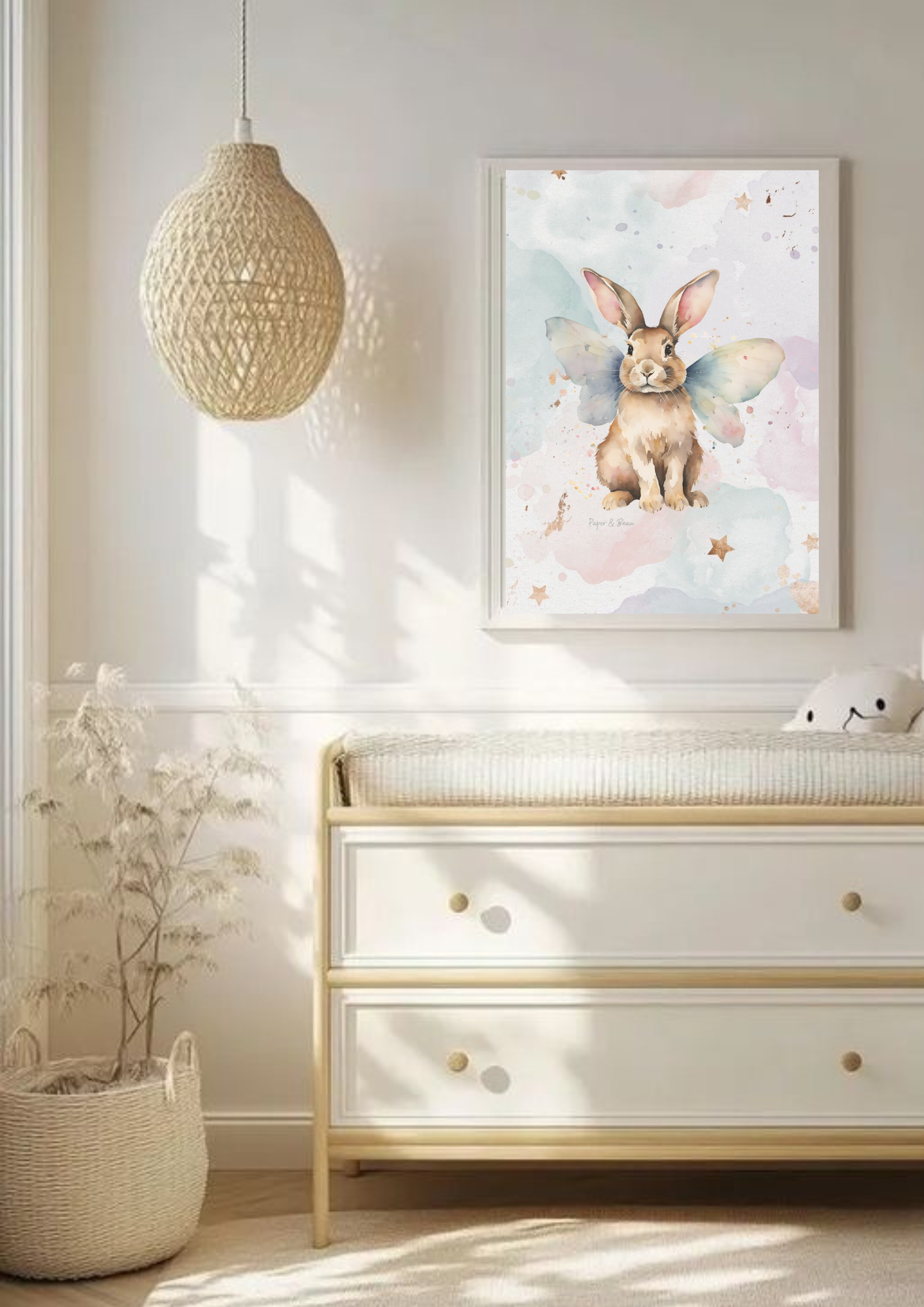 Fairy Bunny Print