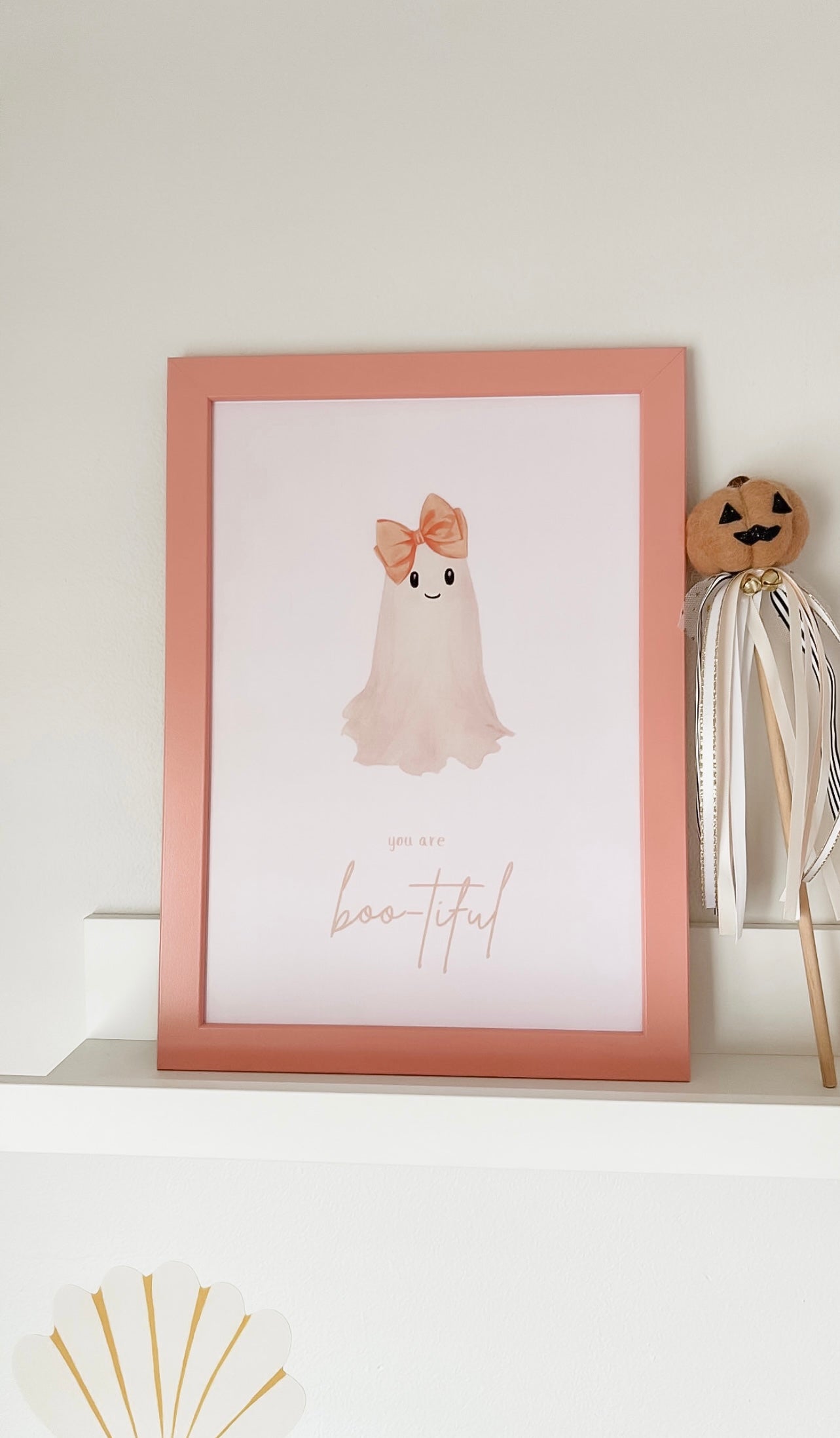 Boo-tiful Ghost Print