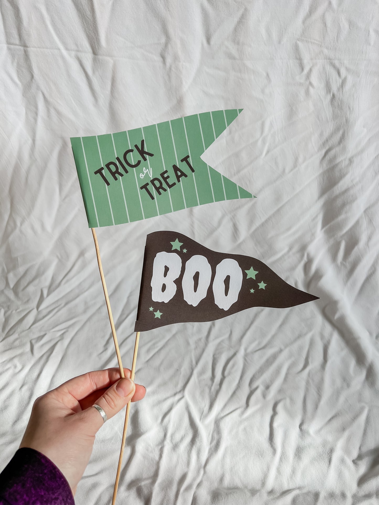 Halloween Pennant Flags