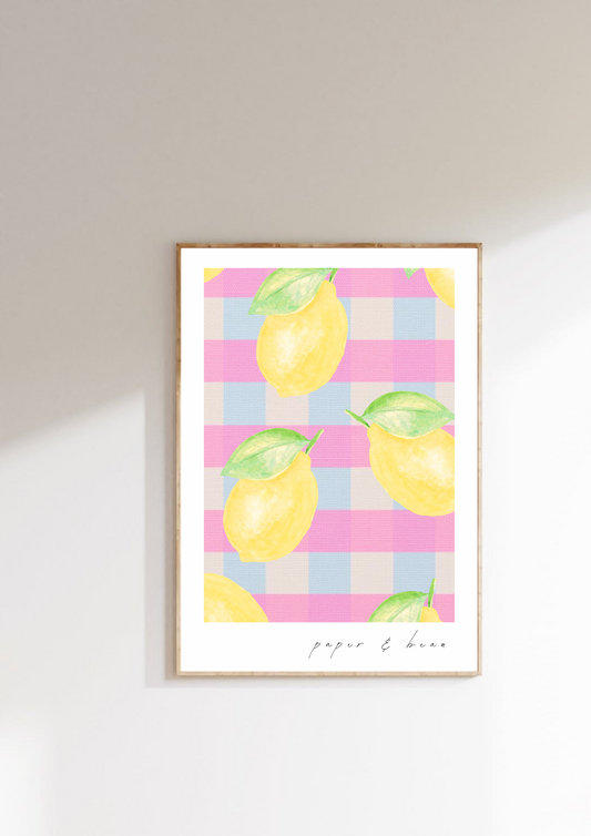 Le Citron Print