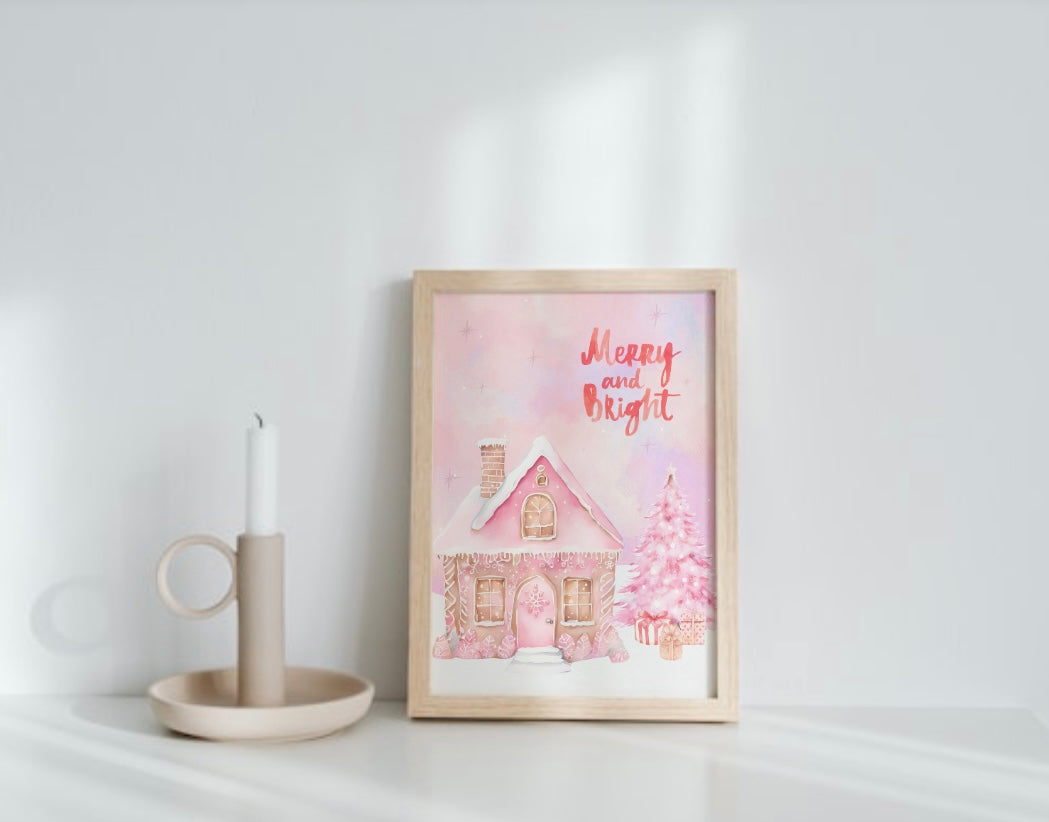 Merry and Bright Print