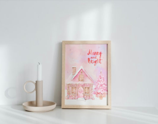 Merry and Bright Print